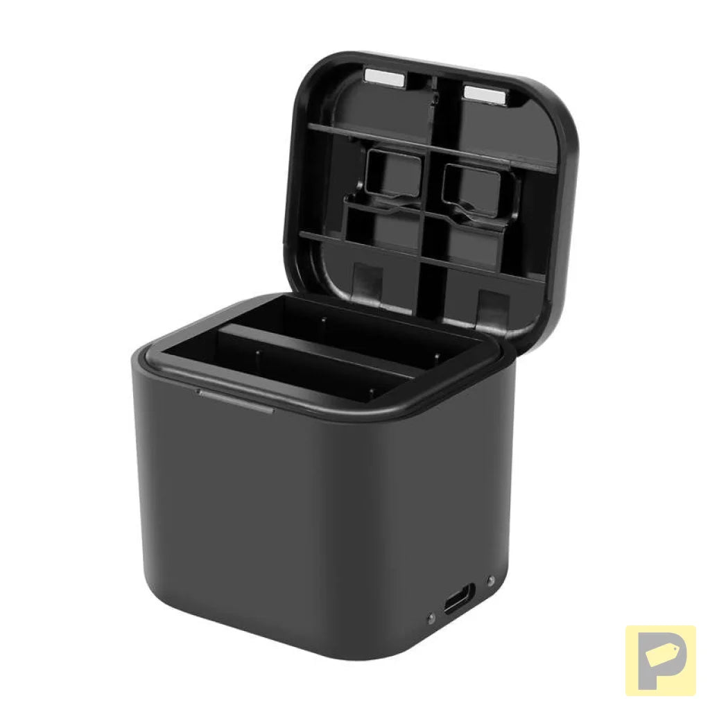 Charger + memory card case PULUZ for Insta360 Ace / Ace Pro / Ace Pro 2