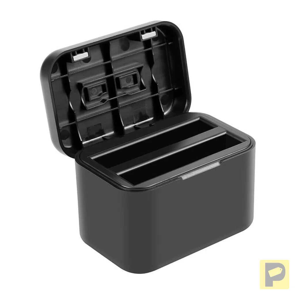 Charging case for batteries and memory cards PULUZ for Insta360 X4 (black)