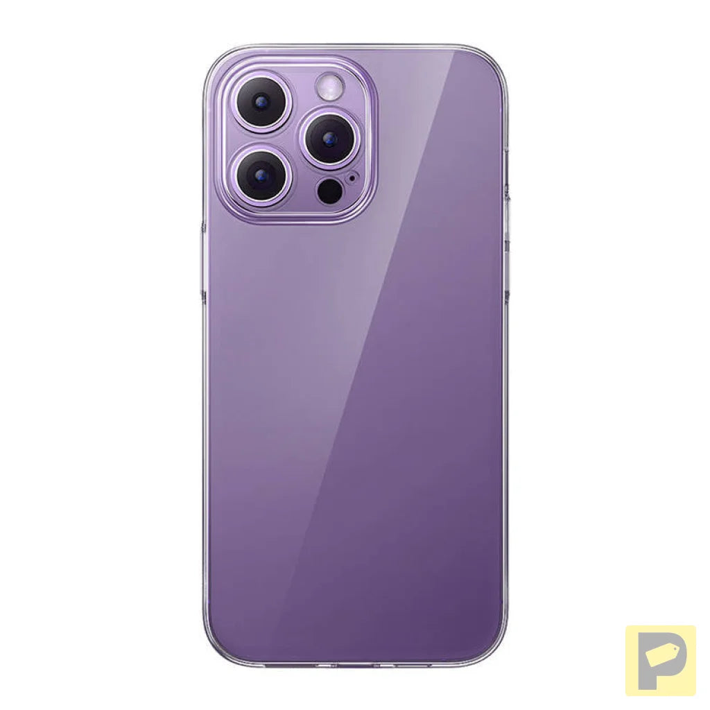 Clear Case Baseus iPhone 14 Pro Max+ tempered glass