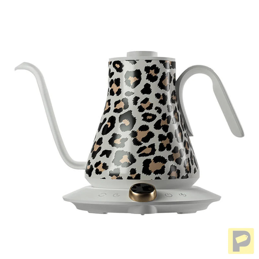 Coffee Gooseneck Kettle Cocinare Leopard
