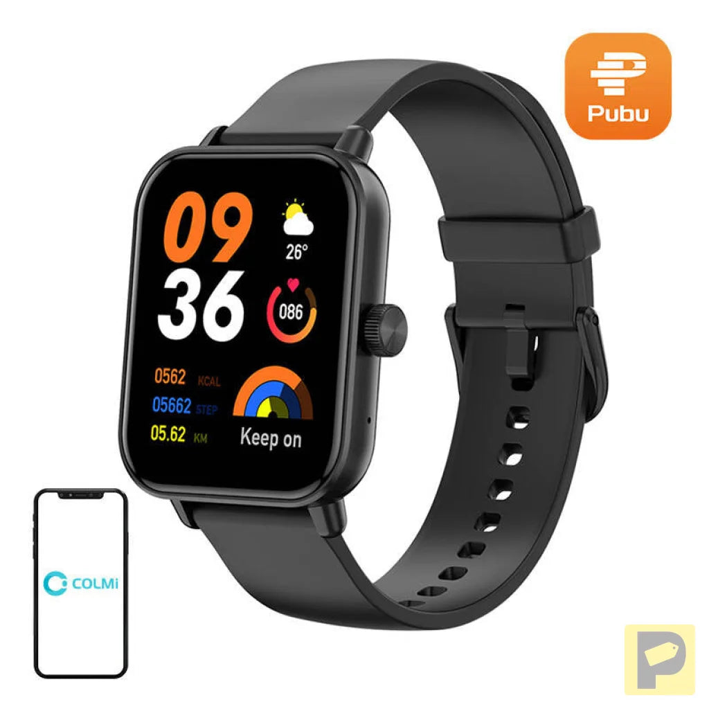 Colmi P81 Smartwatch (Black)