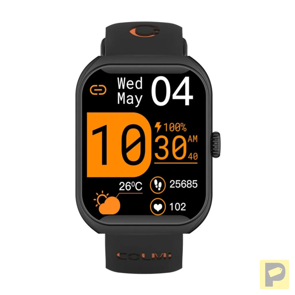 Colmi P86 Smartwatch (Black)