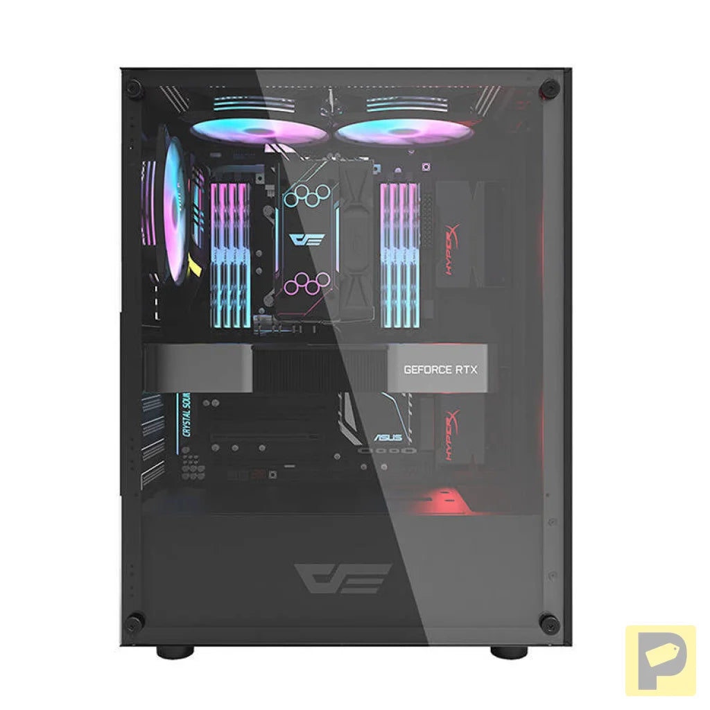 Computer case Darkflash DK100 (black)