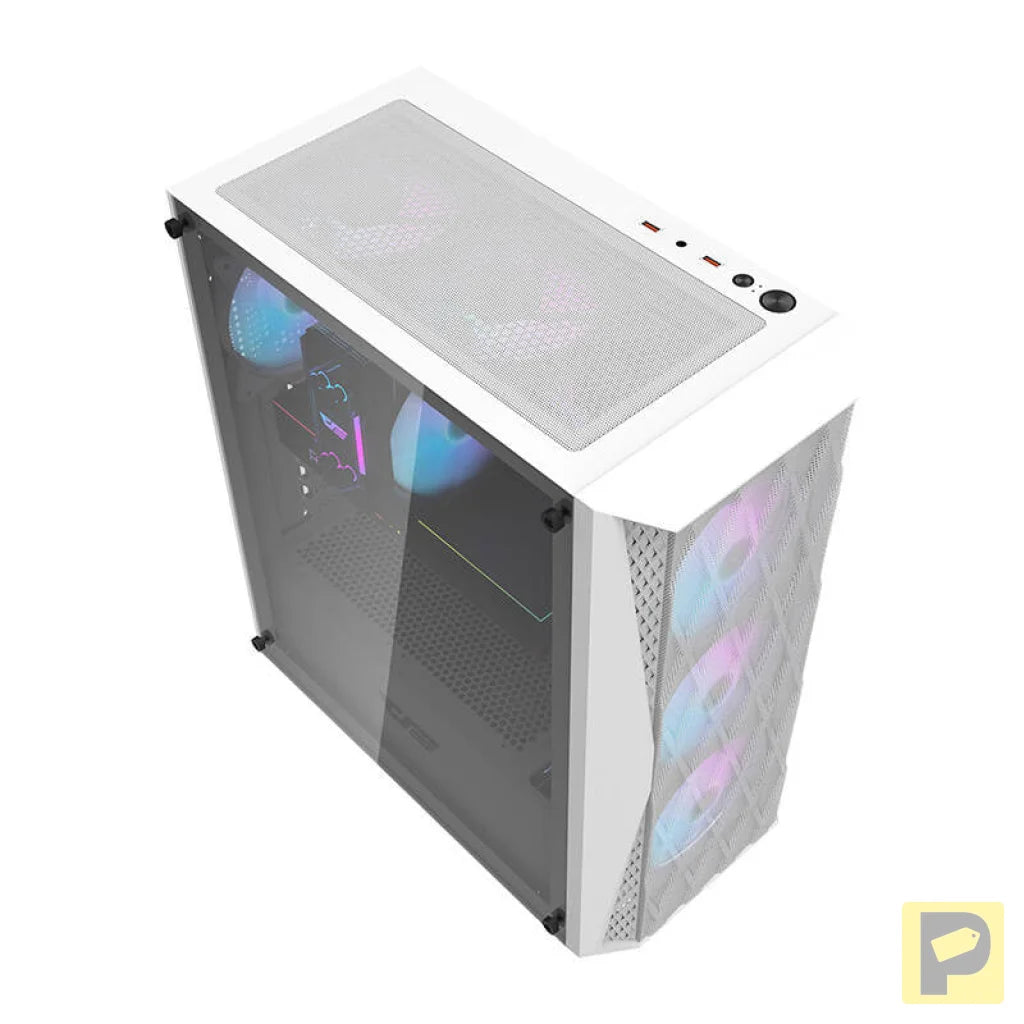Computer case Darkflash DK352 Mesh (white)