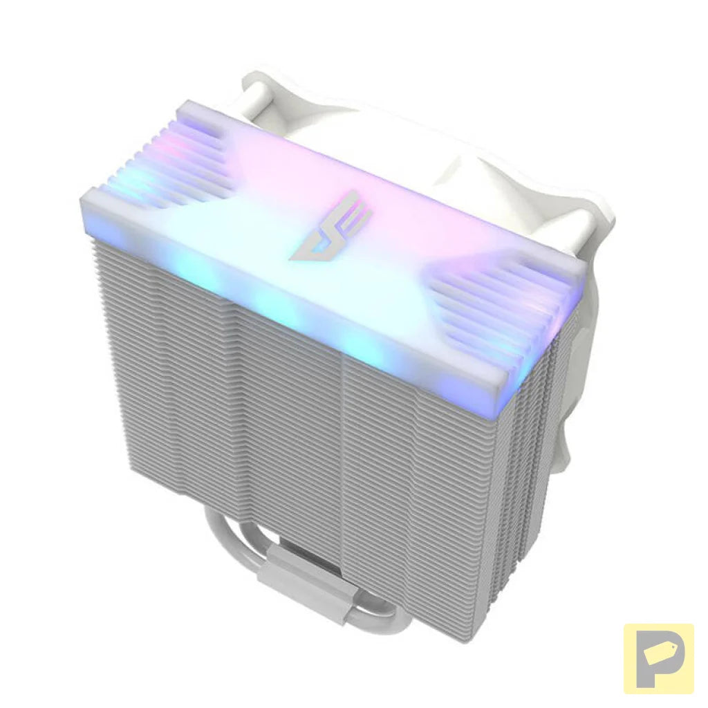 CPU active cooling Darkflash Darkair LED (heatsink + fan 120x120) white