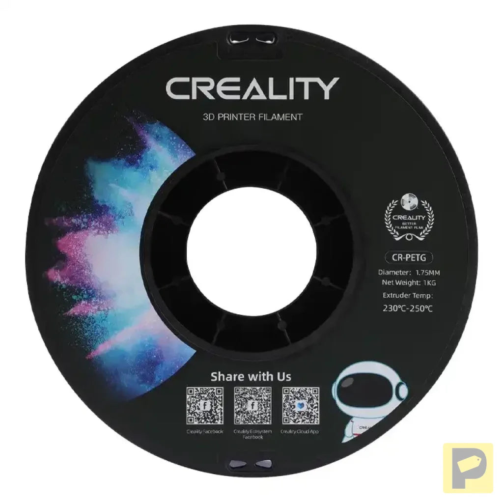 CR-PETG Filament Creality (Transparent blue)