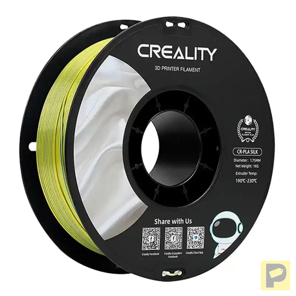 CR-Silk PLA Filament Creality (Yellow-blue)