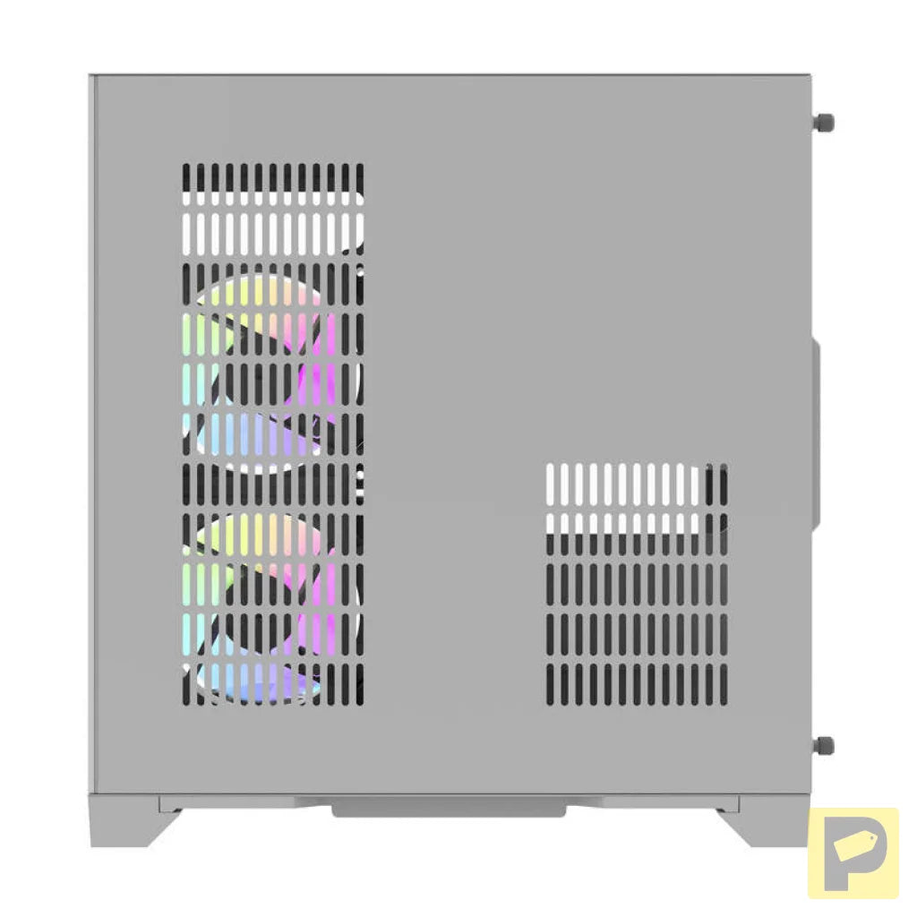 Darflash FT350 computer case + 5 aRGB fans (white)