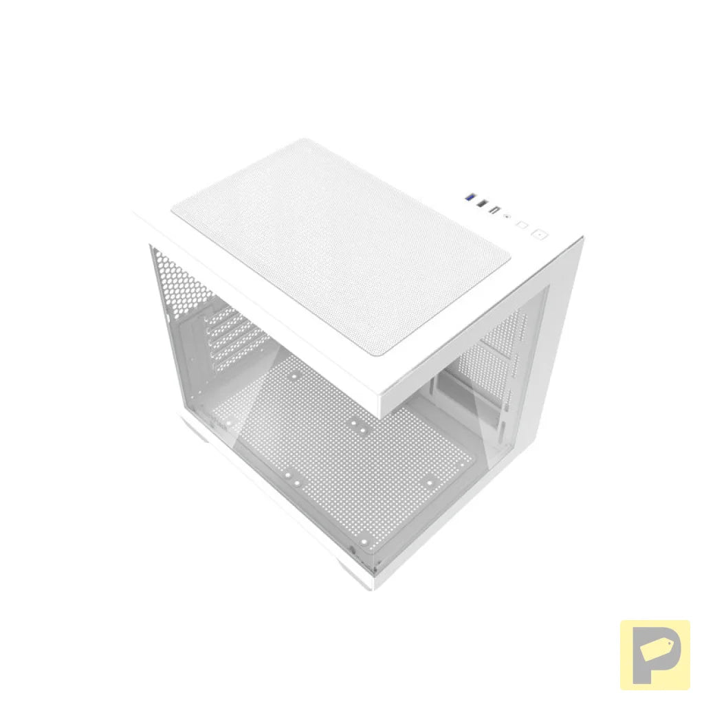Darkflash C275P computer case without fans (White)