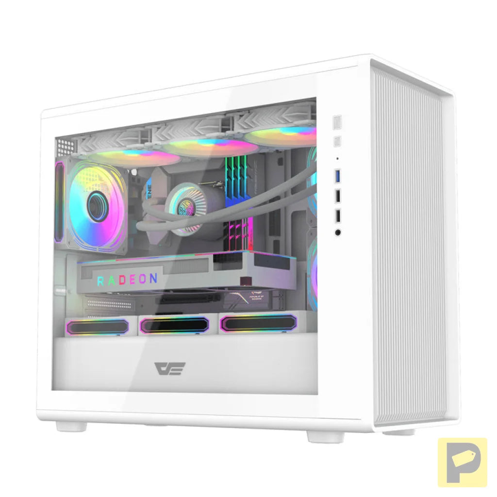 Darkflash DB460M computer case (white)