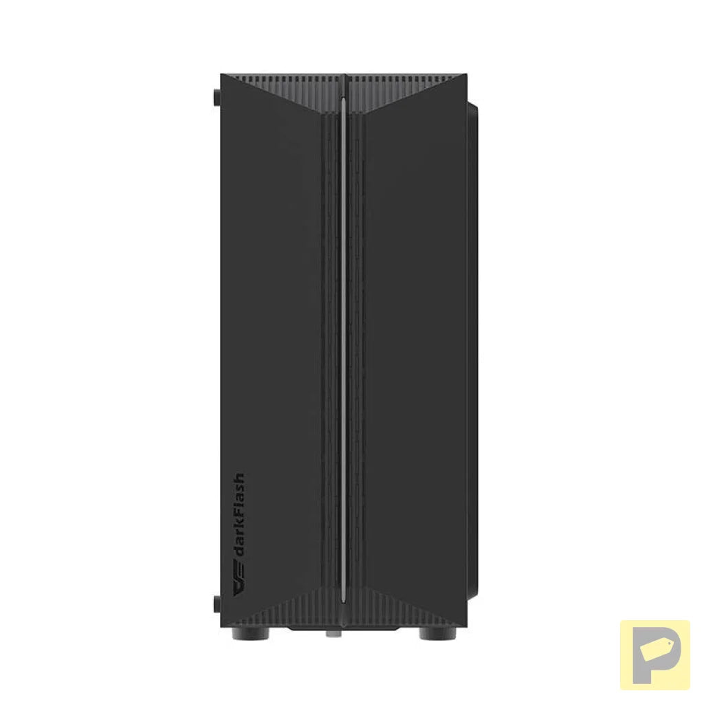 Darkflash DK151 LED computer case (black) + 3 RGB fans