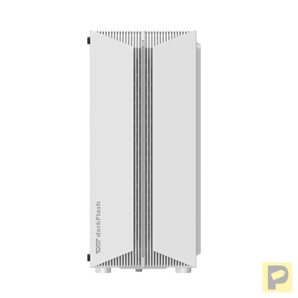 Darkflash DK151 LED computer case (white) + 3 RGB fans