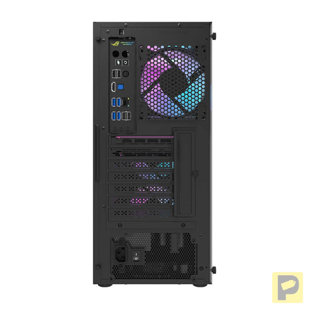Darkflash DK351 computer case (black) + 4 RGB fans