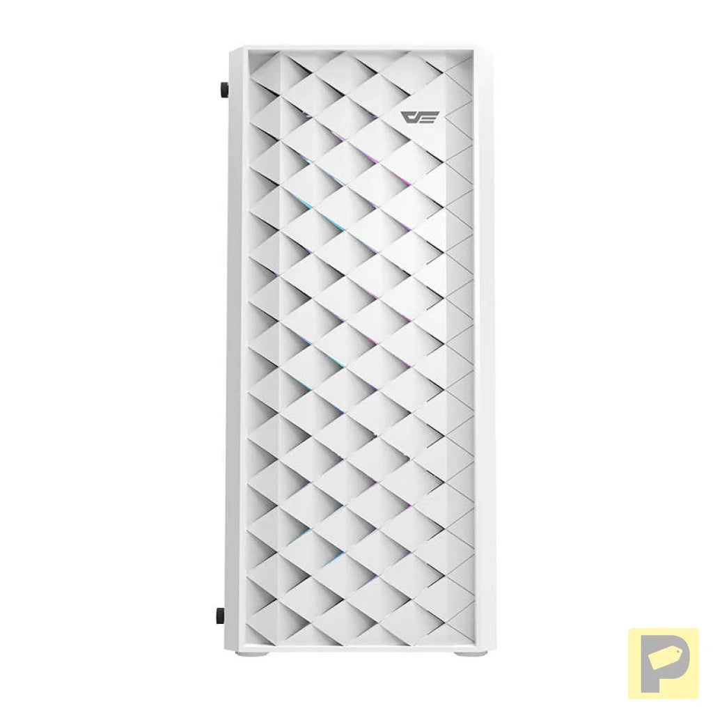 Darkflash DK351 computer case (white) + 4 RGB fans