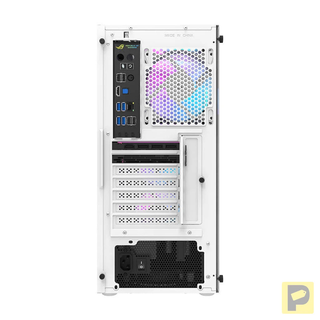 Darkflash DK351 computer case (white) + 4 RGB fans