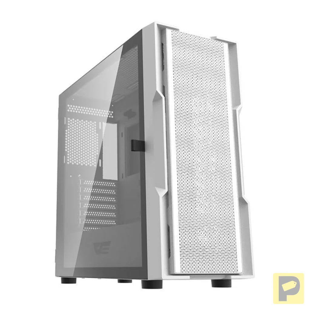 Darkflash DK431 computer case (white) + 4 fans