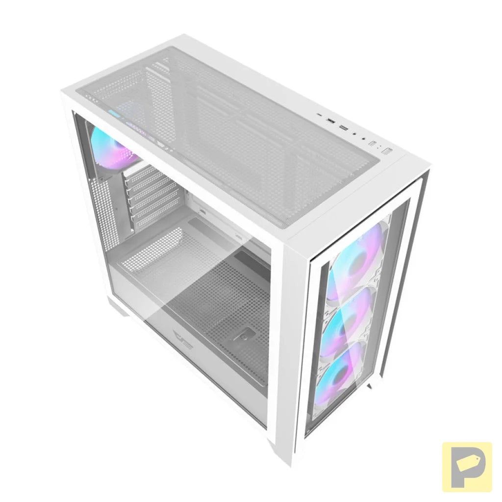 Darkflash DRX90 Glass computer case (white)