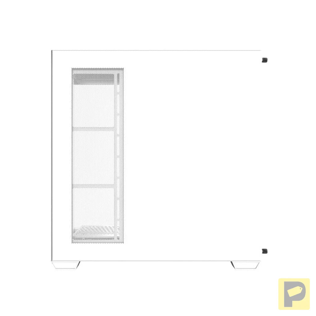 Darkflash DS900W computer case without fans (White)