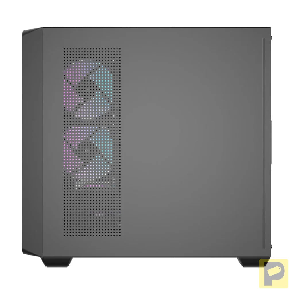 Darkflash DS900WD computer case (black) + 4 fans