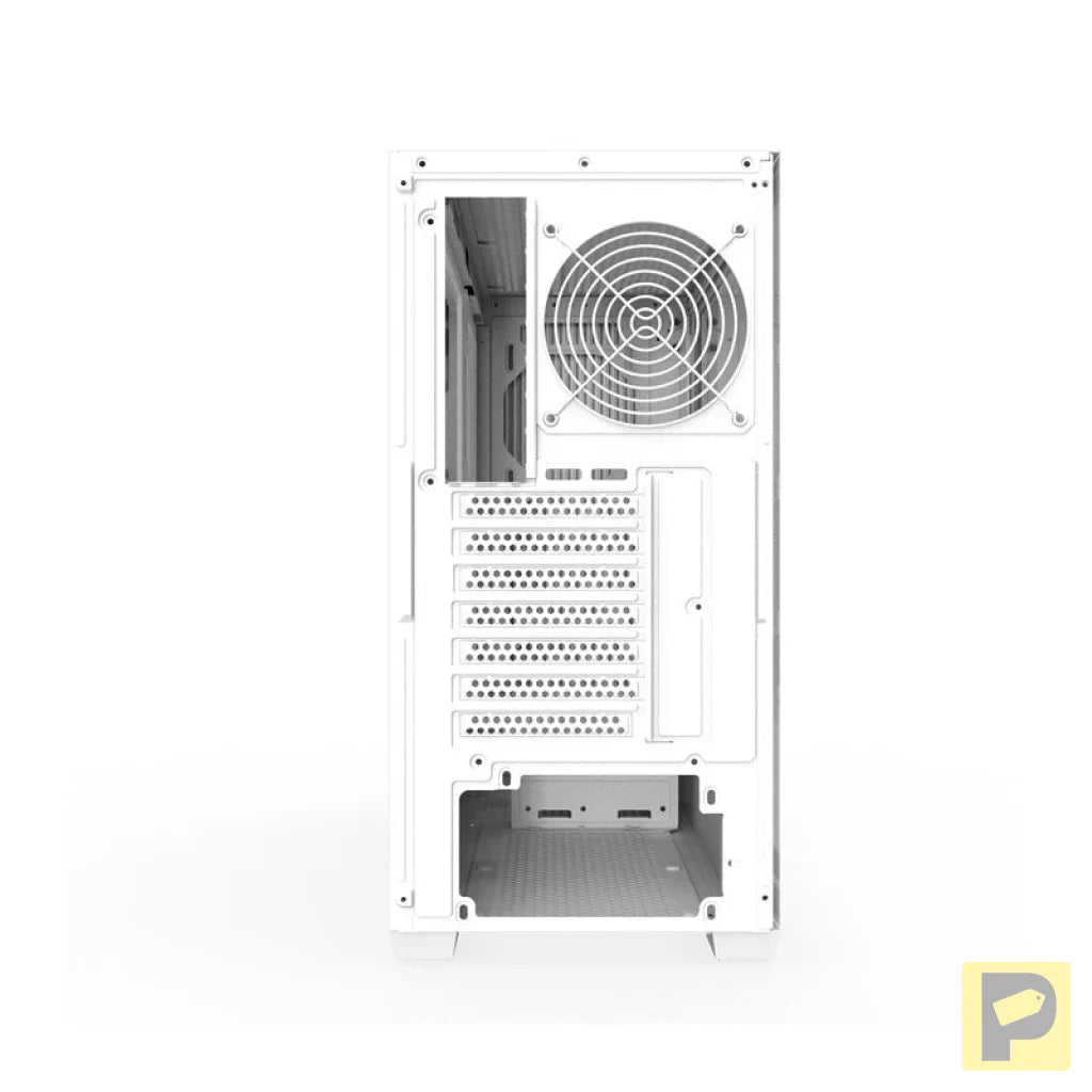 Darkflash DS900WS ATX computer case without fans (White)