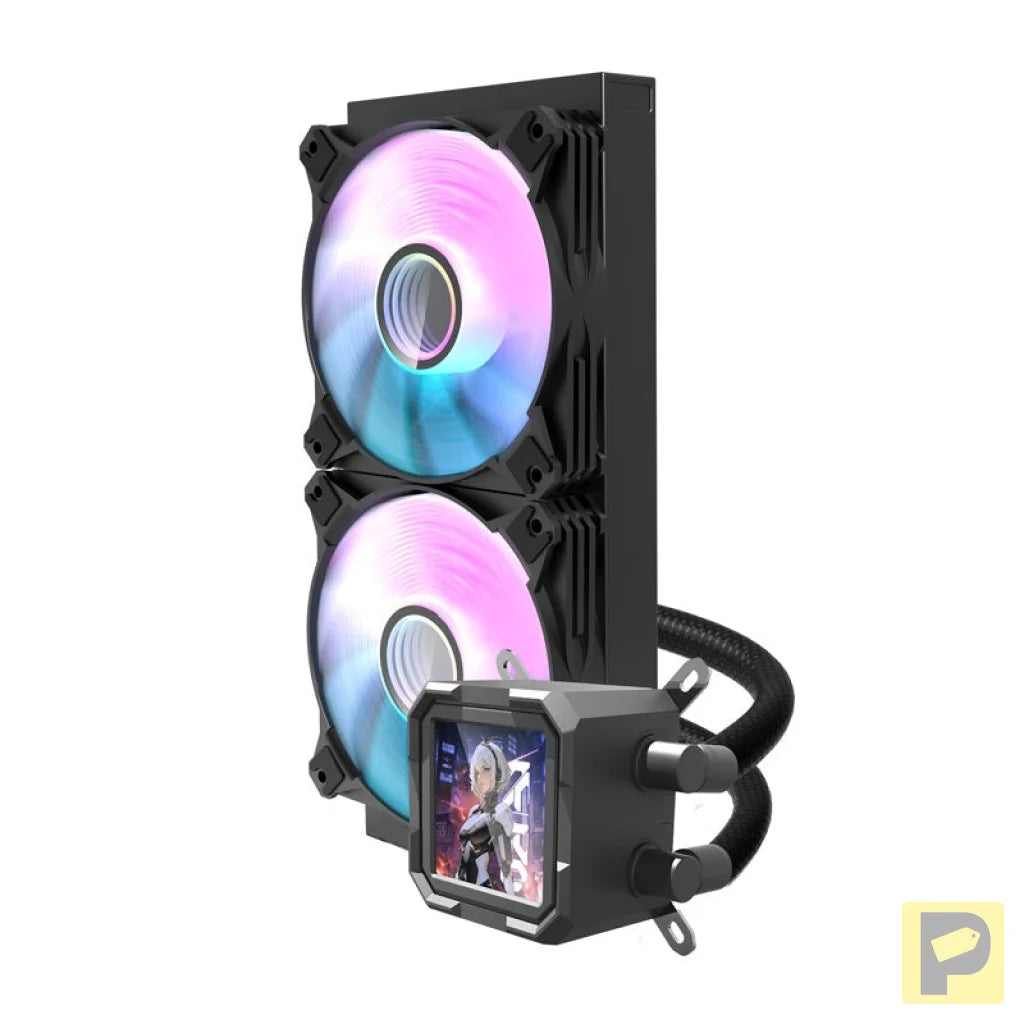 Darkflash DV240S CPU water cooler (black)