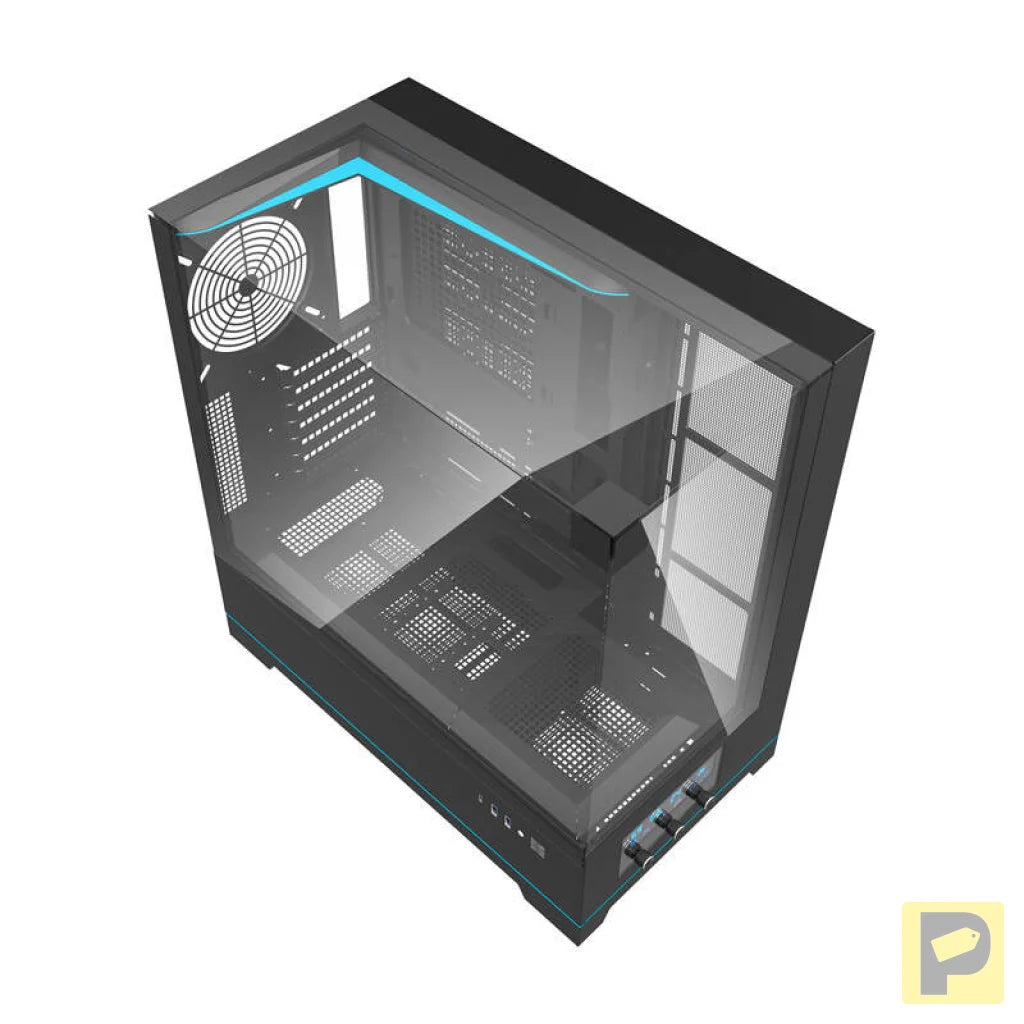 Darkflash DY450 computer case without fans (black)
