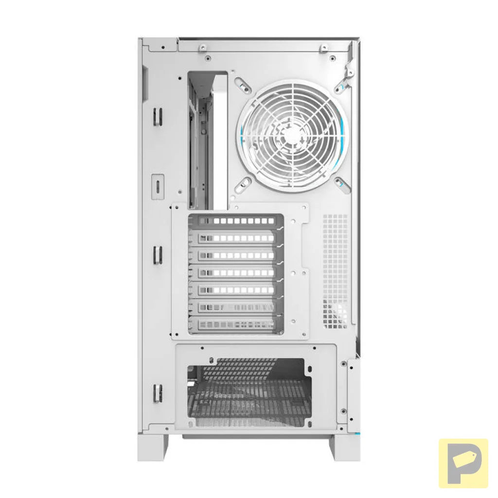 Darkflash DY450 PRO computer case (white) + 1 fan