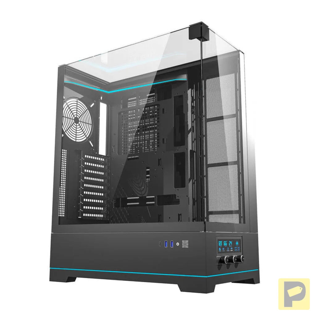 Darkflash DY450L computer case without fans (black)