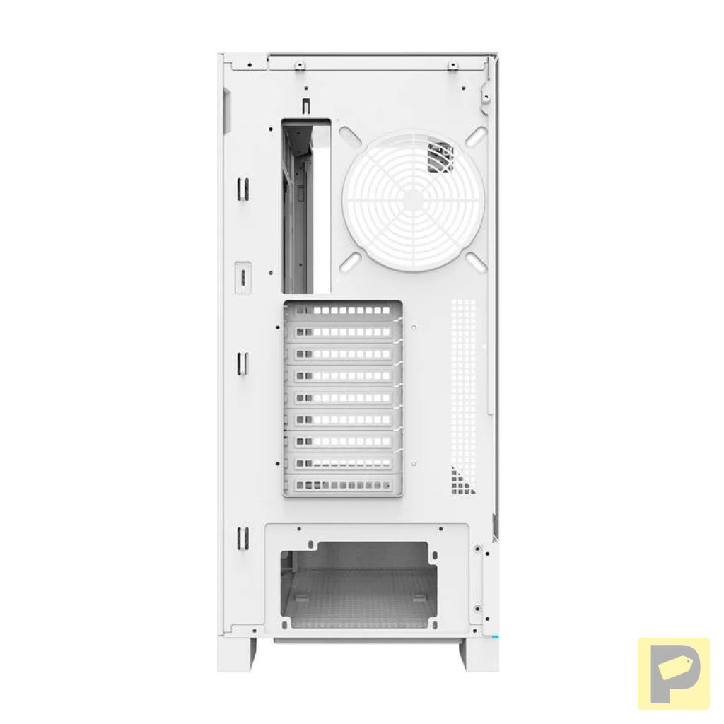 Darkflash DY450L computer case without fans (white)