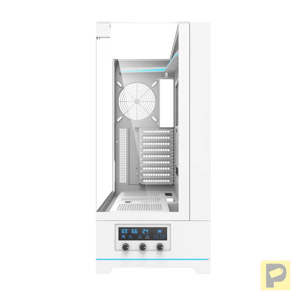 Darkflash DY450L computer case without fans (white)