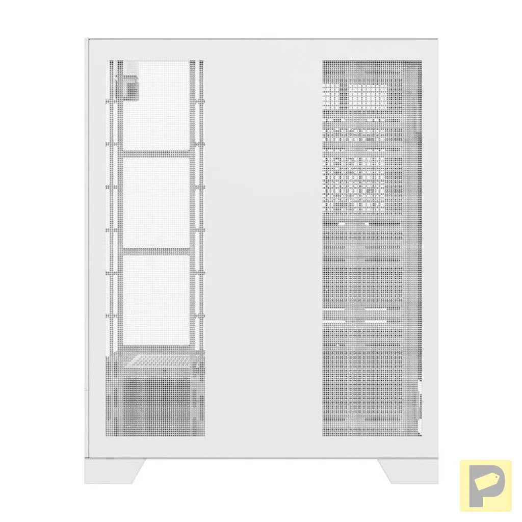 Darkflash DY450L computer case without fans (white)