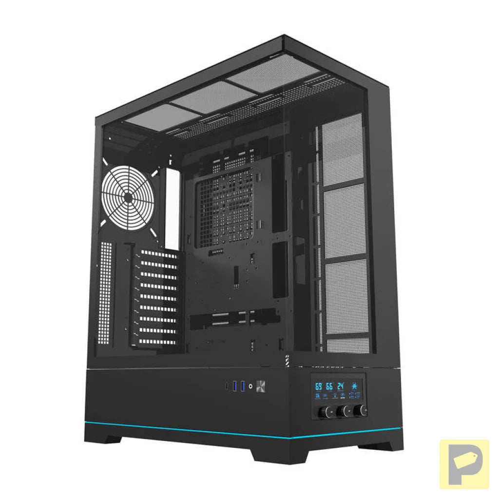 Darkflash DY451 computer case without fans (black)