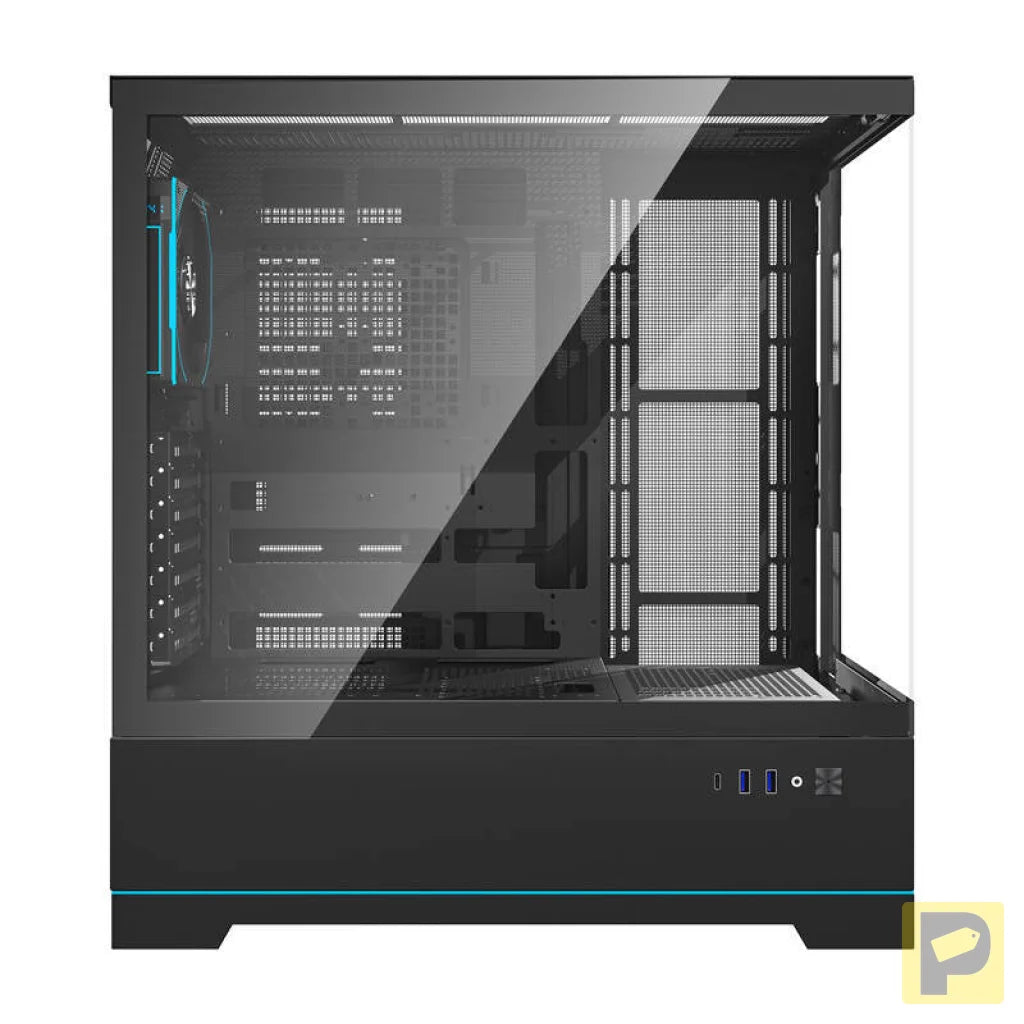 Darkflash DY451 PRO computer case (black) + 1 fan