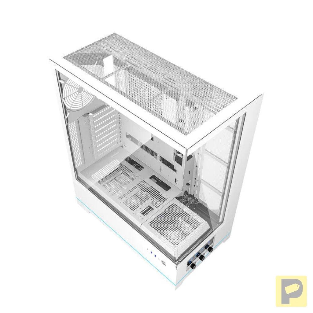 Darkflash DY451L computer case without fans (white)