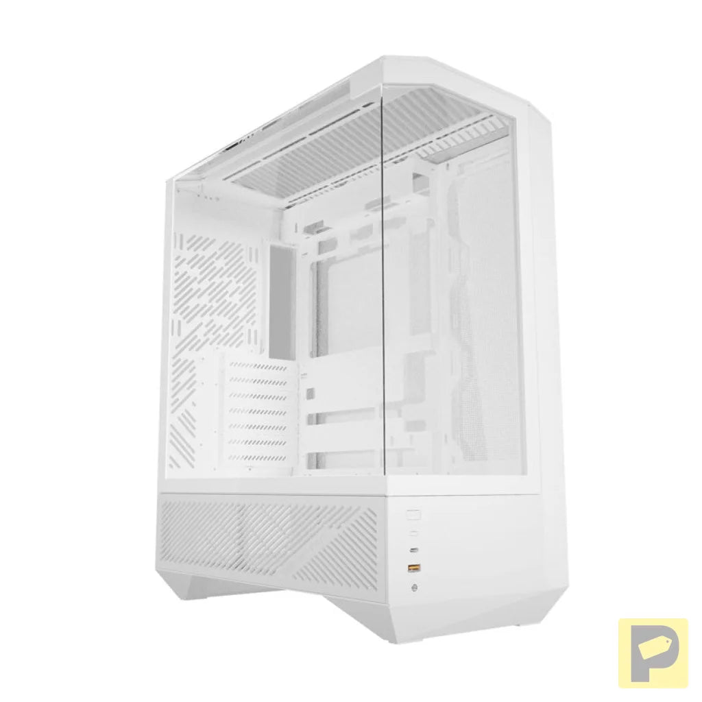 Darkflash DY460 computer case (White) + 4 ARGB fans