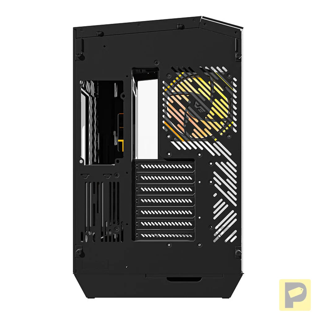 Darkflash DY470 computer case (black) + 4 fans + GPU bracket