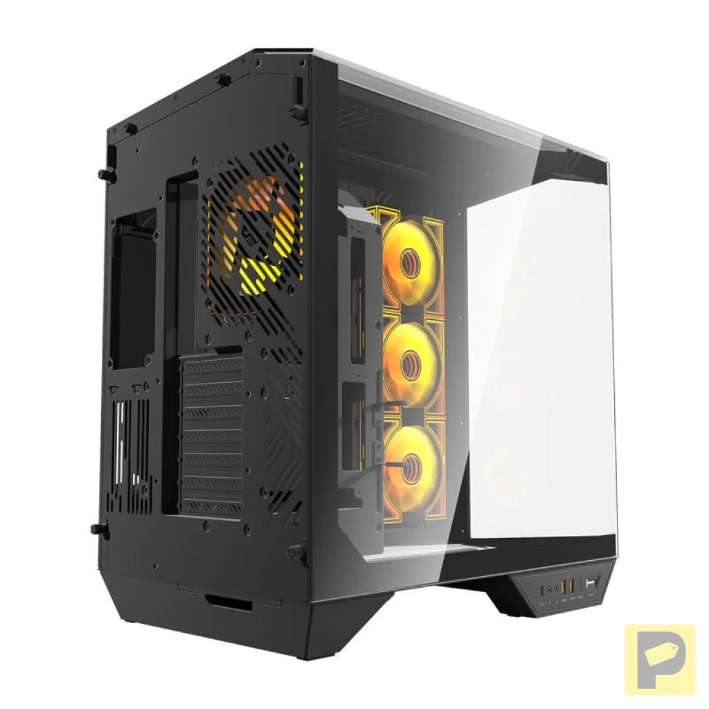 Darkflash DY470 computer case (black) + 4 fans