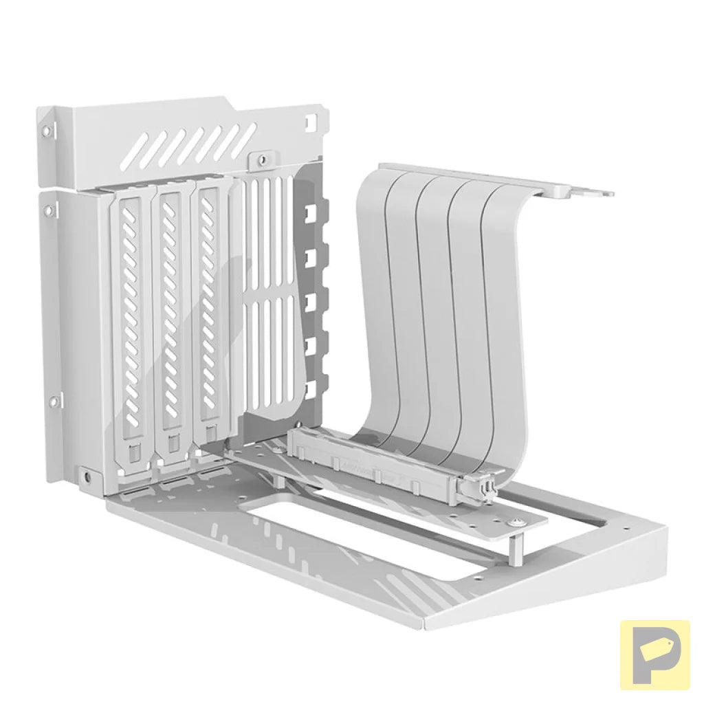 Darkflash DY470 computer case (white) + 4 fans + GPU bracket