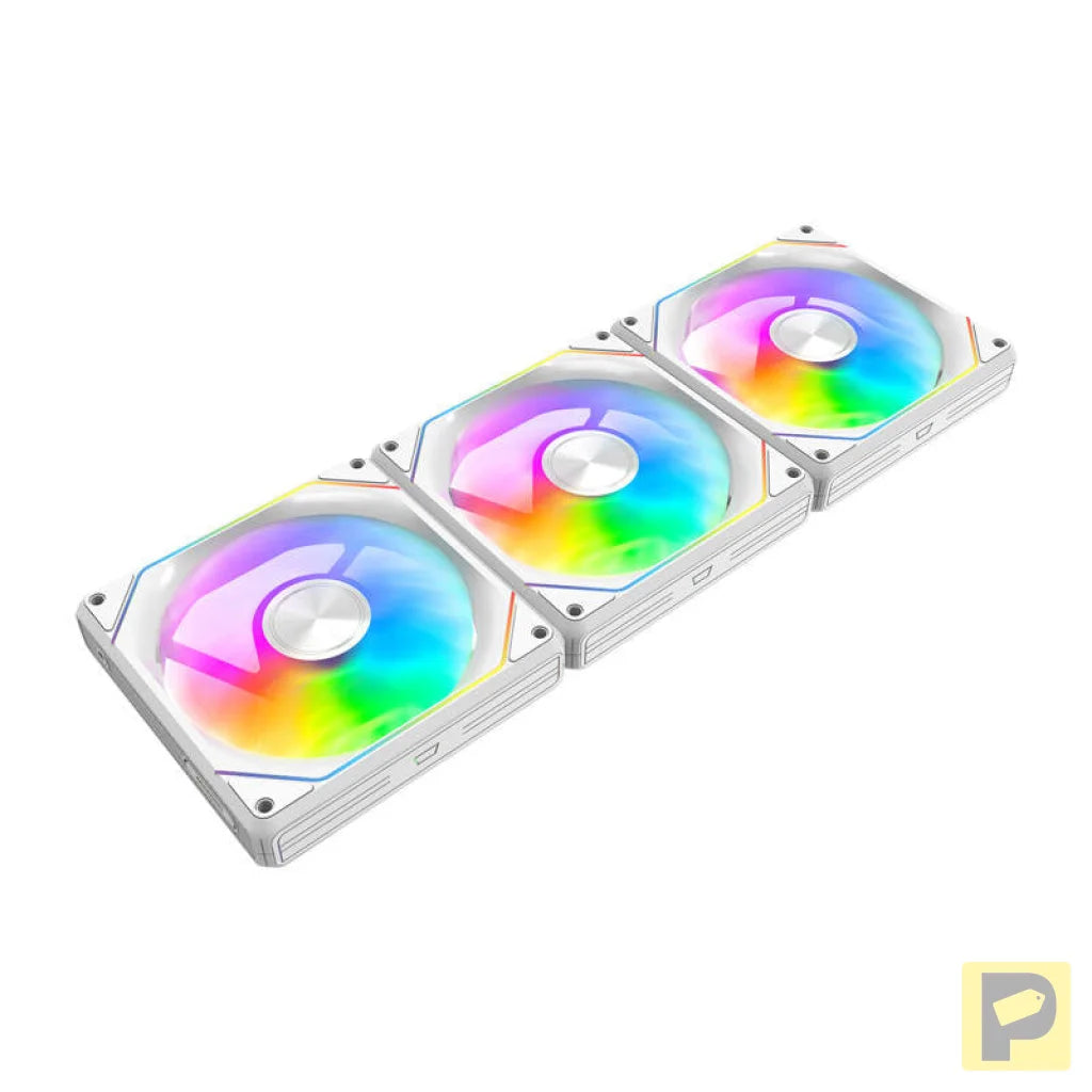 Darkflash Gauss G24 3-in-1 computer fans (white)