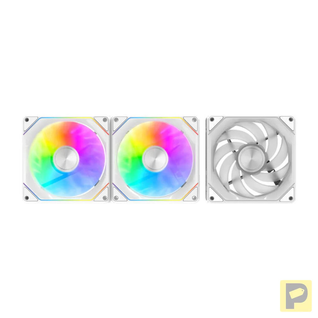 Darkflash Gauss G24 3-in-1 computer fans (white)