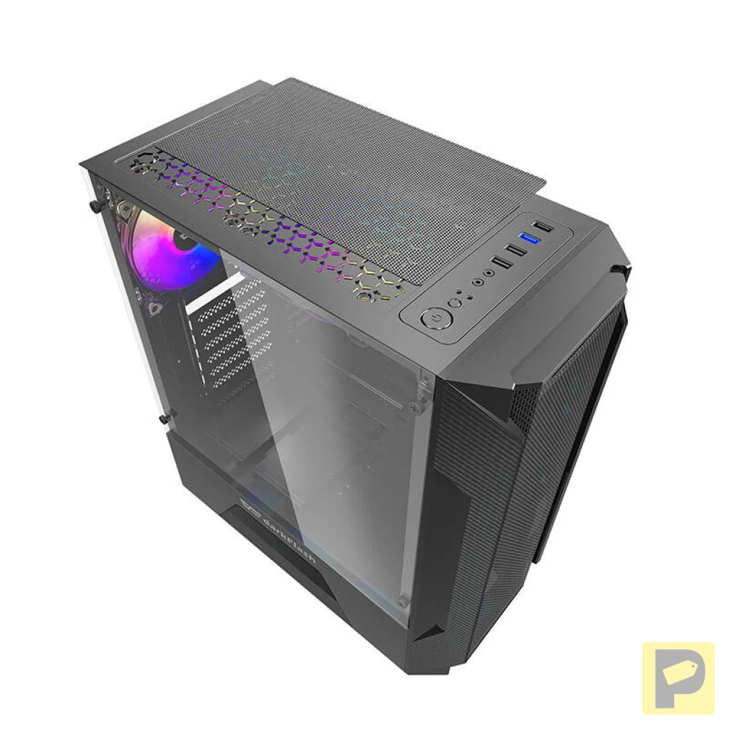 Darkflash LEO computer case (black)