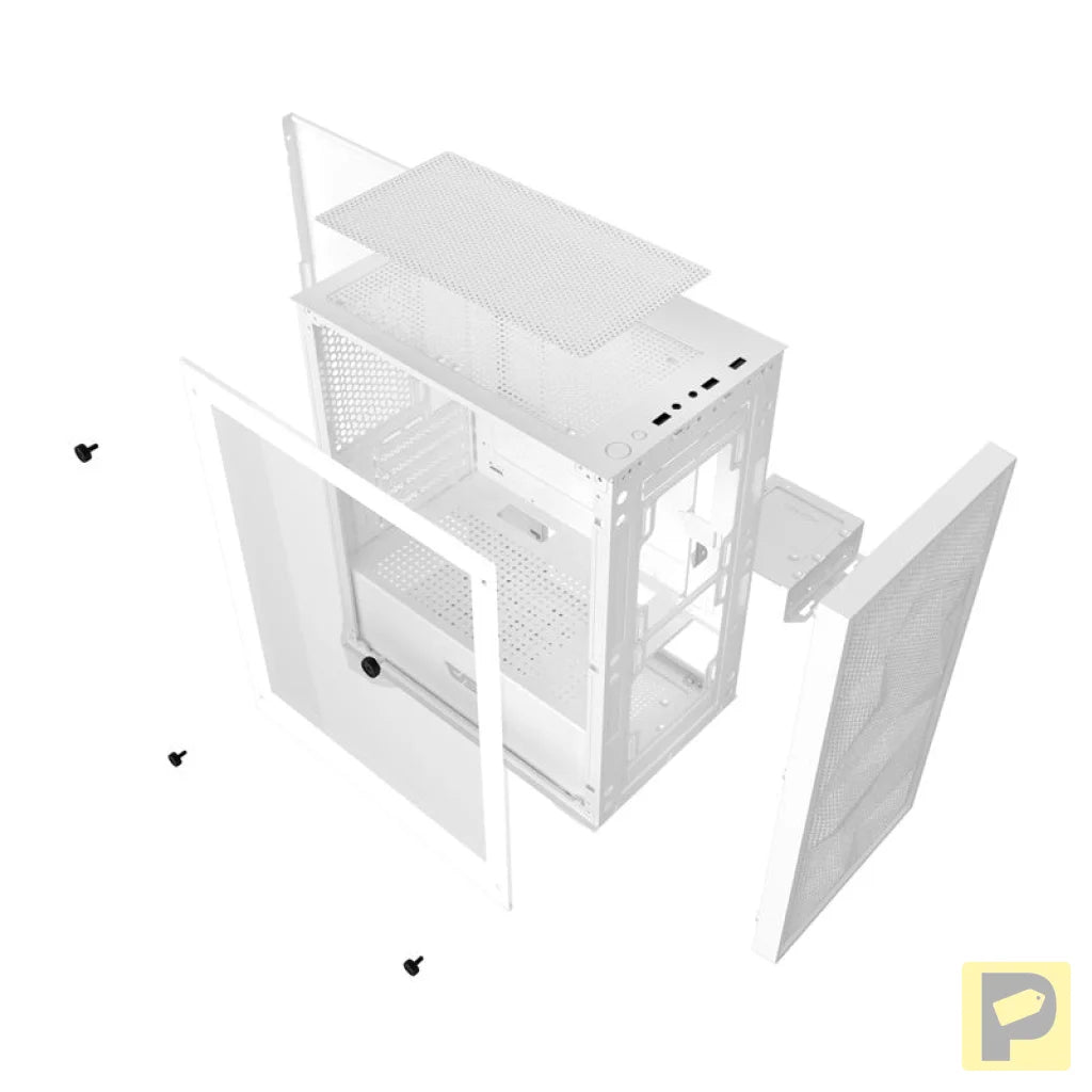 Darkflash M305 Mesh computer case without fans (White)