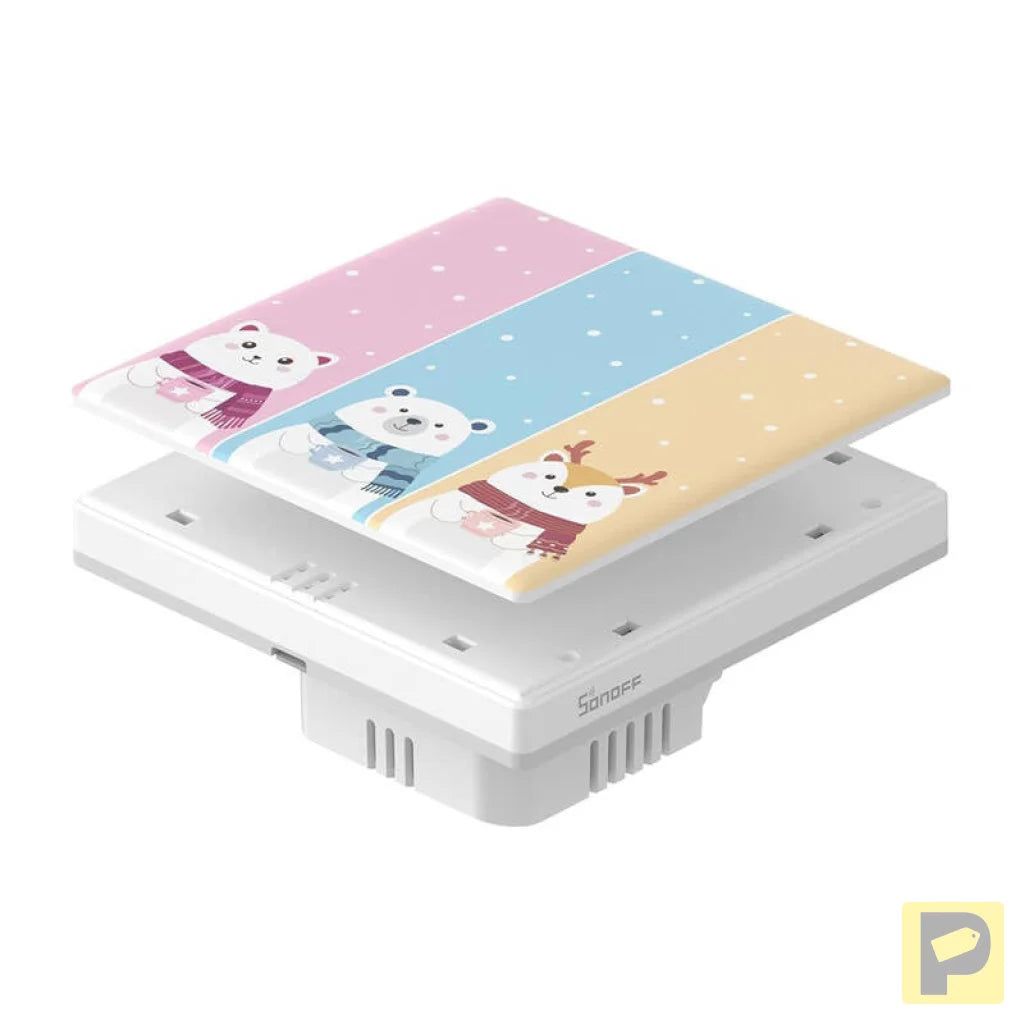 Decorative cover / cap for T5 SONOFF Cartoon 3C touch switch