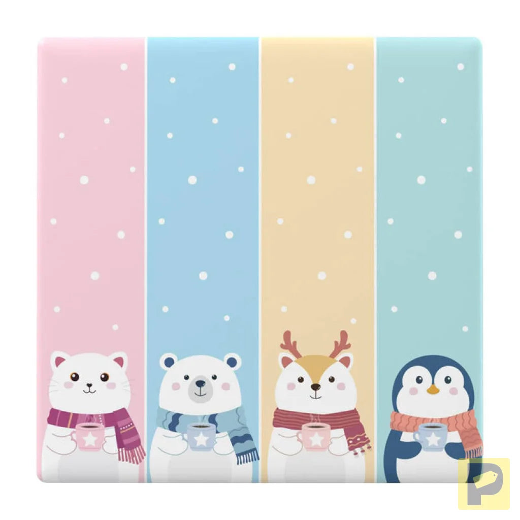 Decorative cover / cap for the T5 SONOFF Cartoon 4C touch switch.