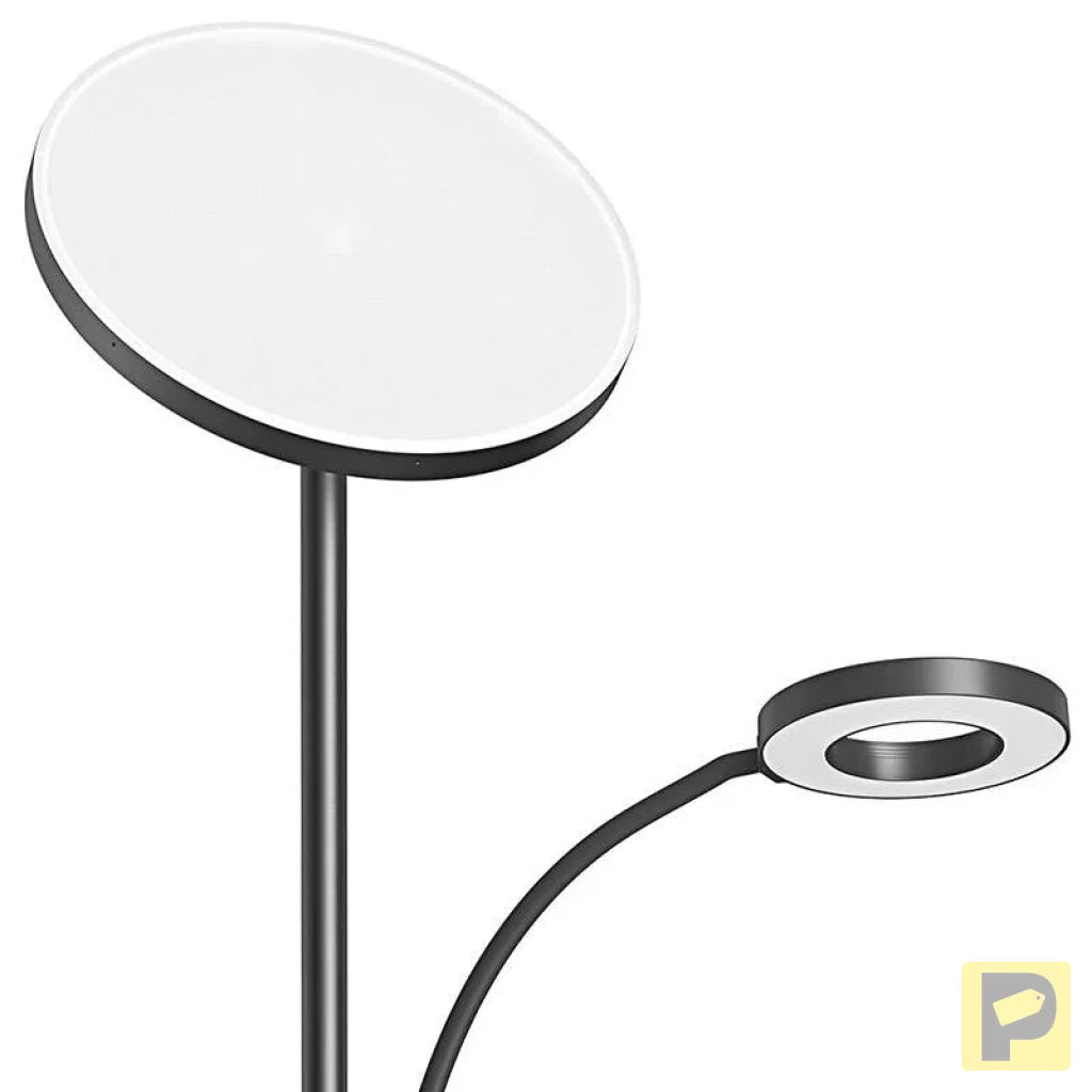 Double Floor Lamp with remote BlitzWill BWL-FL-0001, 36W (black)