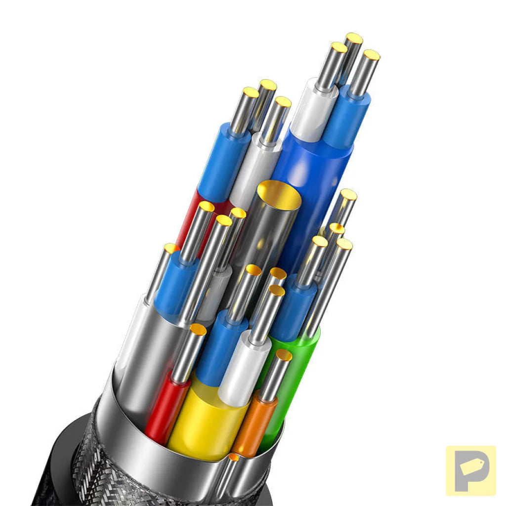 DP 8K to DP 8K cable Baseus High Definition 1.5 m (black)