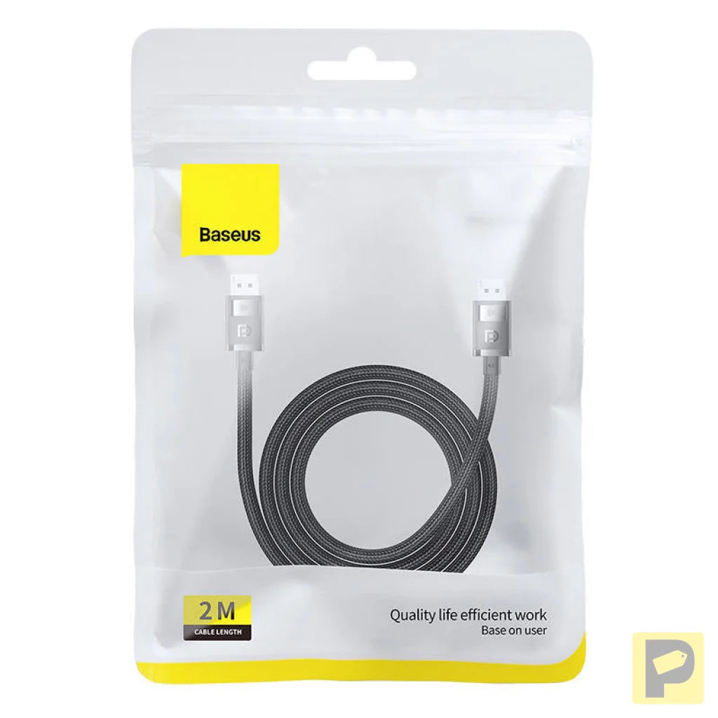 DP 8K to DP 8K cable Baseus High Definition 2m (black)