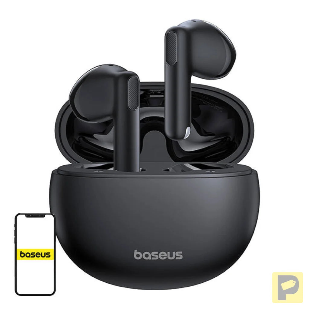 Earphones TWS Baseus Bowie E12 (black)