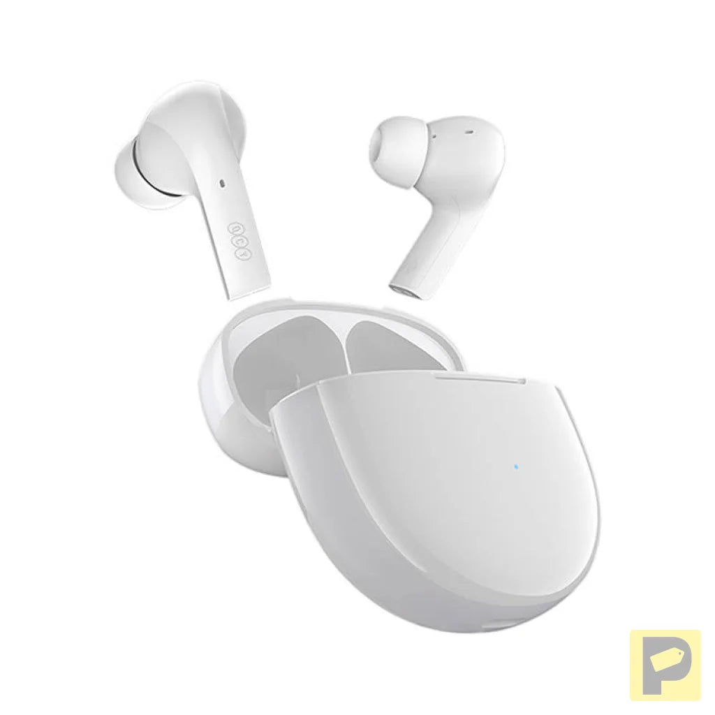 Earphones TWS QCY T18 (white)