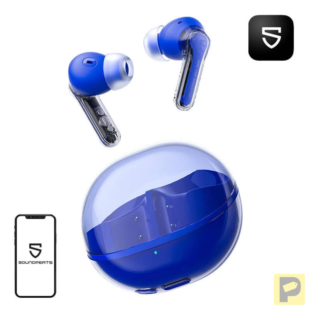 Earphones TWS Soundpeats Clear (Blue)